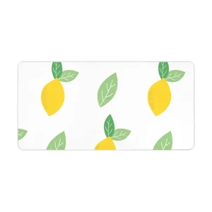 Rectangular Non-Slip Rubber Mouse Pad - Lemo (Large)